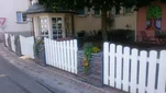 Zaunpfahl Rasterstein Bruchstein-Optik 
