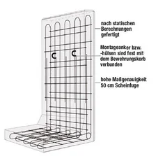 Winkelstütze L-Stein