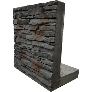 Massive Bewehrung mit L-Profil in exclusivem Design