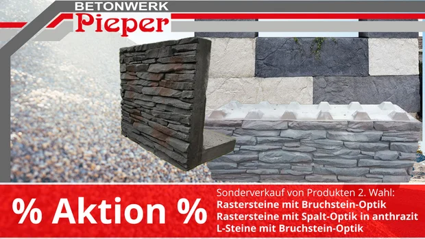 Sonderverkauf 2. Wahl
