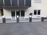 Zaunpfahl Rasterstein Bruchstein-Optik 