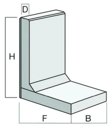 Winkelstütze L-Stein
